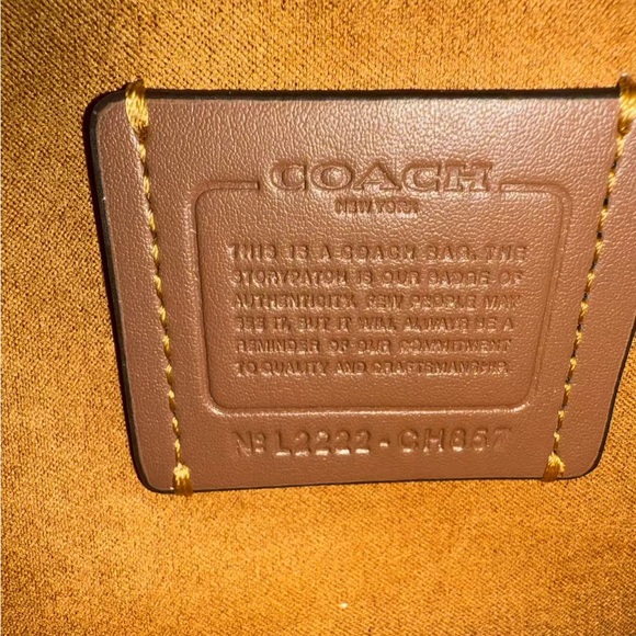 Coach Black Leather Shoulder Bag - Picture 13 of 14